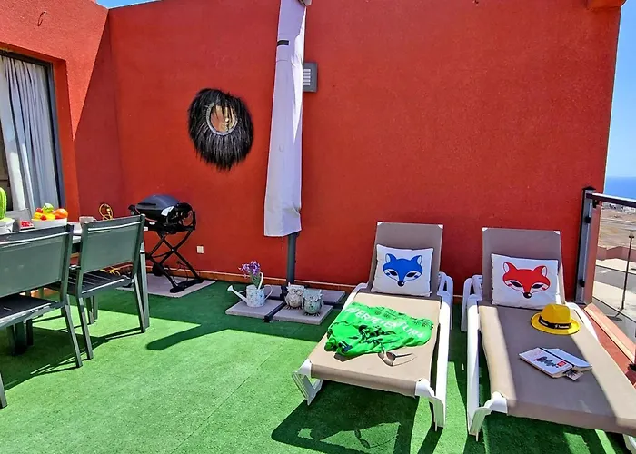 Hébergement de vacances In Castillo Caleta De Fuste Mit Grosser Terrasse Und Panoramablick By Interhome